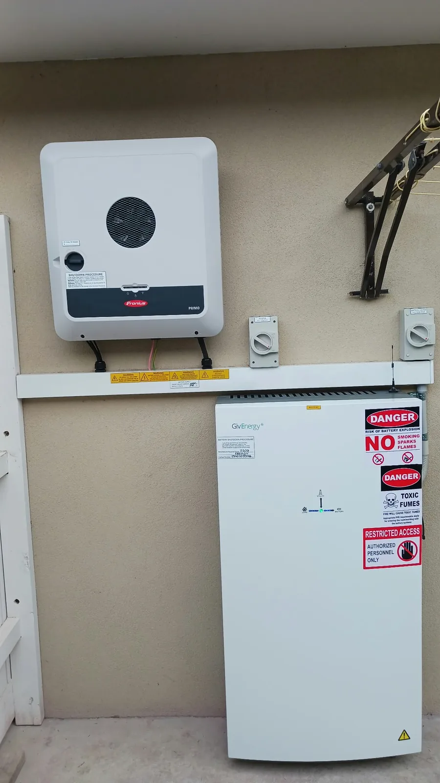 Battery storage installation completed by Master Your Kilowatts Electrical in Melbourne South-East